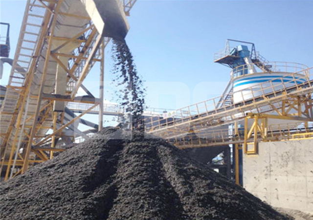 trituración de carbón